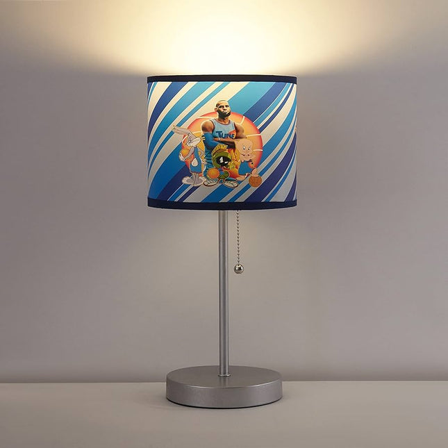 Space JAM: A New Legacy Stick Table Lamp with Printed Shade, 15.5" H x 7.5" W