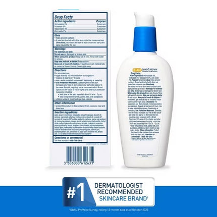 CeraVe AM Facial Moisturizing Lotion SPF 50- 3 Oz