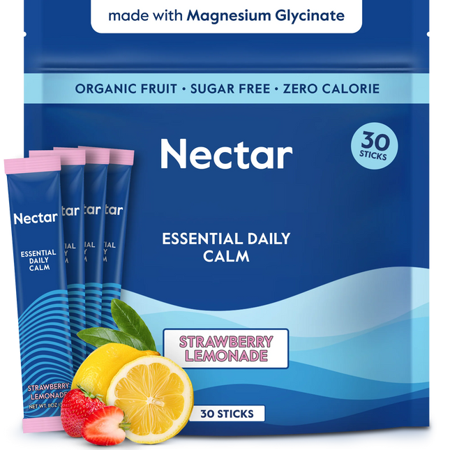 Nectar Essential Daily Calm Strawberry Lemonade - 30 Sticks