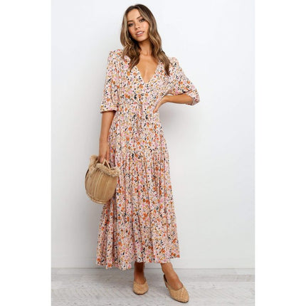 Petal&Pup Women’s Floral Maxi Dress - New, Size L