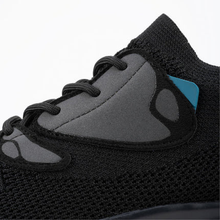 VESSI Men's Everyday Move Sneaker Onyx Black On Black - Size 10, New with Imperfection