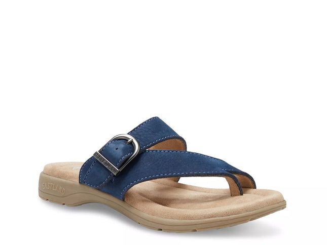 Eastland Tahiti II Navy Sandals Size 8 New
