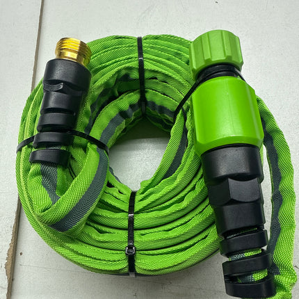 HydroTech FlatJacket 5/8" 50 ft Garden Hose with Patented Force Control Technology (Without the Box)