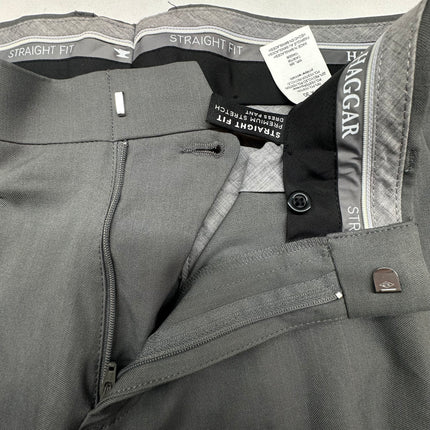 Haggar Men’s Straight Fit Premium Stretch Dress Pant, Size 33x30 - New Without Tags