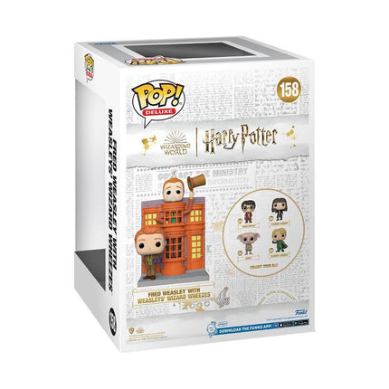 Fred Weasley with Weasleys’ Wizard Wheezes Deluxe Pop! Figure - Harry Potter Limited Edition