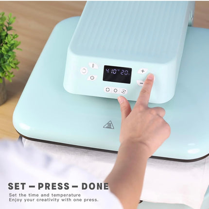 HTVRONT Automatic Heat Press Machine with Digital Screen Display, New Open Box