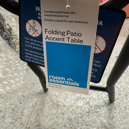 Room Essentials Folding Patio Table