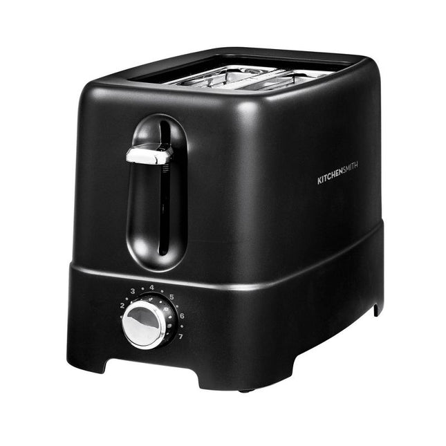 KitchenSmith 2-Slice Toaster, Open Box, Black