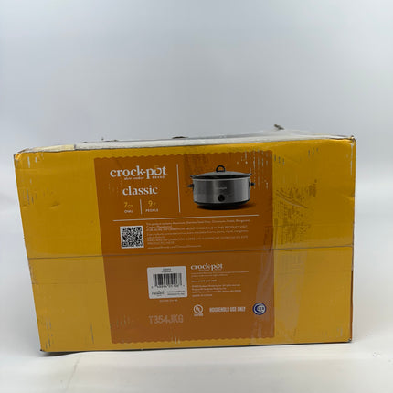 Used Crock-Pot 7-Quart Slow Cooker with 3 Heat Settings - Great Condition