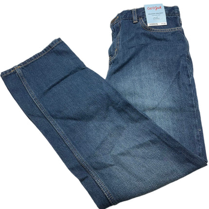 Cat & Jack Boys’ Relaxed Straight Jeans - Size 16 Husky - New