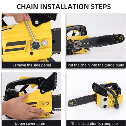 Fifchall 10 Inch Chainsaw Chain S40 3/8” LP Pitch .050” Gauge 40 Drive Links