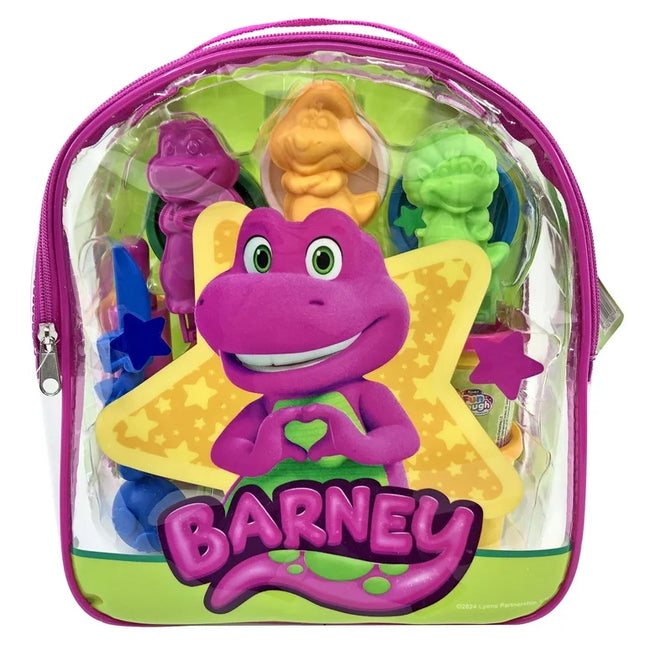 Barney & Friends On-the-Go Backpack Fun Dough Molding Set Playset