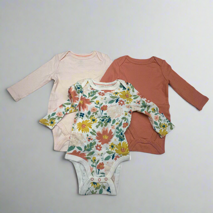 Baby Bodysuits, Size 3-6 Months New without tag 3-Pack