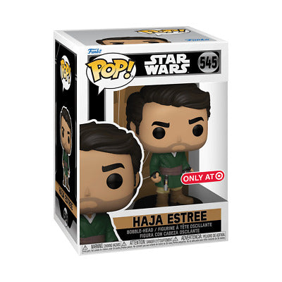 Star Wars Haja Estree Funko Pop #545 - New Bobble-Head Collectible New