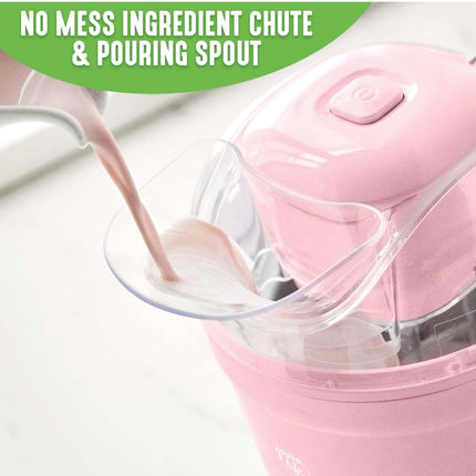 GreenLife 1.5QT Electric Ice Cream Maker - Pink, New Open Box