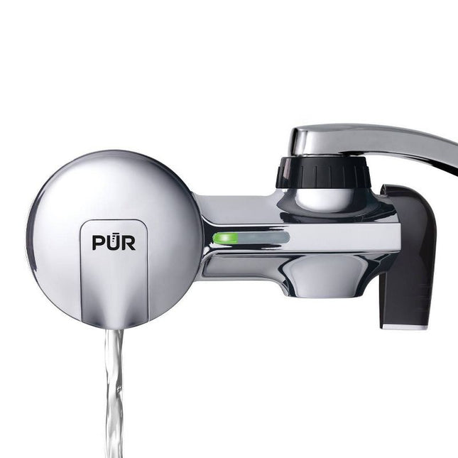 PUR PLUS Faucet Water Filtration System Chrome Finish - Open Box