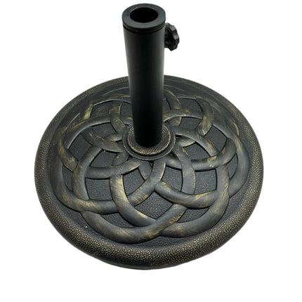 Flash Furniture Kona Universal Cement Patio Umbrella Base 19.3" Open Box

