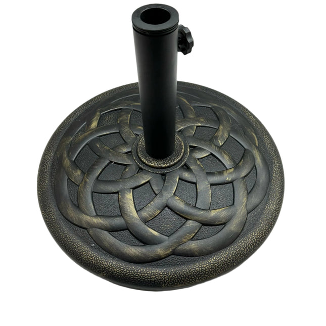 Flash Furniture Kona Universal Cement Patio Umbrella Base 19.3" Open Box
