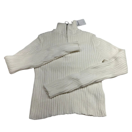 Forever 21 Women's Ribbed Half-Zip Sweater, Size M – New