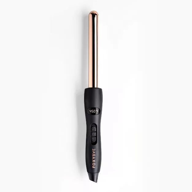 FoxyBae Rose Gold Single Barrel Curling Iron - 19mm - Open Box

