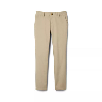 French Toast School Uniform Girls Straight Fit Stretch Twill Pant Size 16.5 - New

