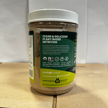Purely Inspired Organic Protein Powder - Rich Decadent Chocolate (1.25 lbs) Exp. 11/08/2025