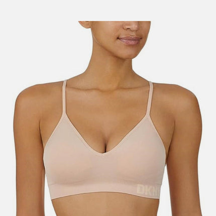 DKNY Seamless Bra, Pink / BlackSize S - 2 Pack