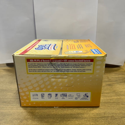 Good & Clean Bulk Disinfectant Wipes - Lemon Scented - 288 Wipes (4 Packs of 72)