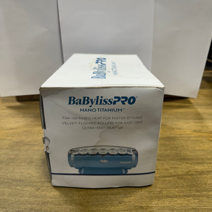 BaBylissPRO Nano Titanium Hot Rollers - 20 Professional Hot Rollers - New with Damaged Box,