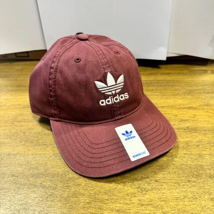 Adidas WM Originals Relaxed Strapback - Quiet Crimson Purple - One Size -