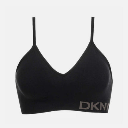DKNY Seamless Bra, Blue / Black Size S - 2 Pack