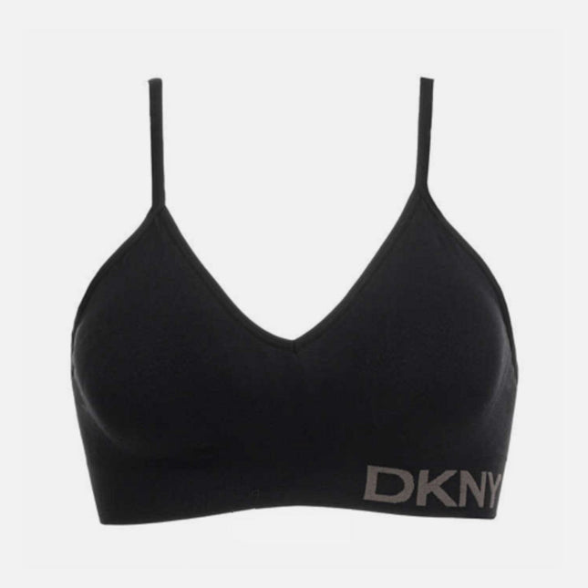 DKNY Seamless Bra, Blue / Black Size S - 2 Pack