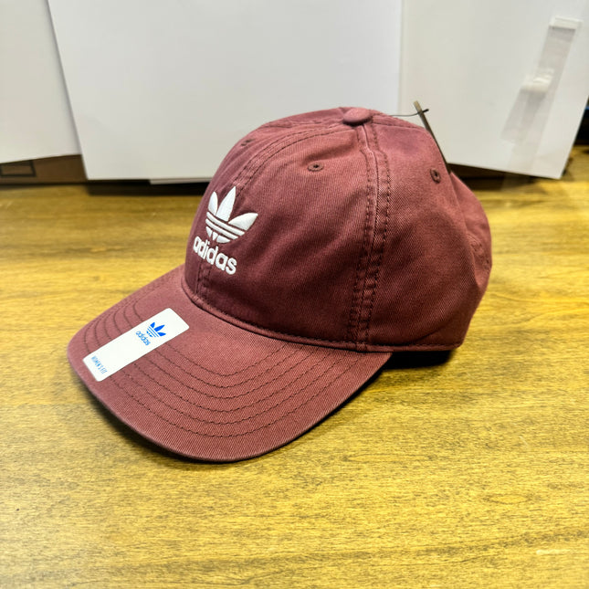 Adidas WM Originals Relaxed Strapback - Quiet Crimson Purple - One Size -