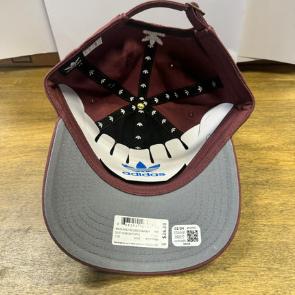Adidas WM Originals Relaxed Strapback - Quiet Crimson Purple - One Size -