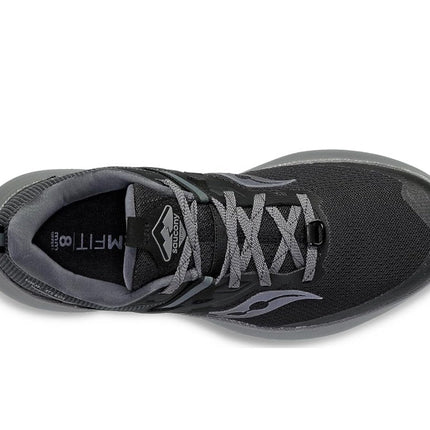 Saucony Ride 15 TR GTX Women’s Shoes - Black/Charcoal - Size 7.5