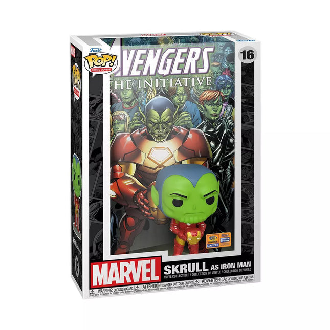 Funko POP! Comic Cover: Marvel - Skrull as Iron Man 16 New
