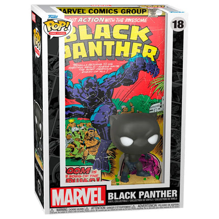 Funko POP! Comic Cover Marvel: Black Panther Vinyl Figure – New