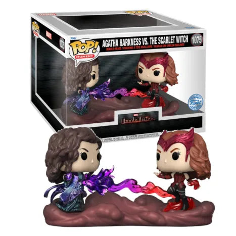 Funko POP! Marvel: Agatha Harkness vs. Scarlet Witch #1075 Vinyl Figure – New

