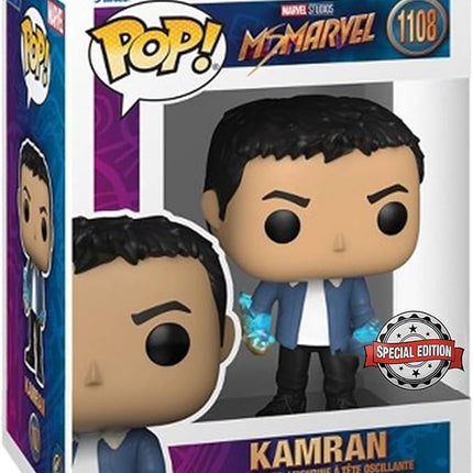 Funko POP! Marvel Kamran 1108 Ms. Marvel Special Edition New