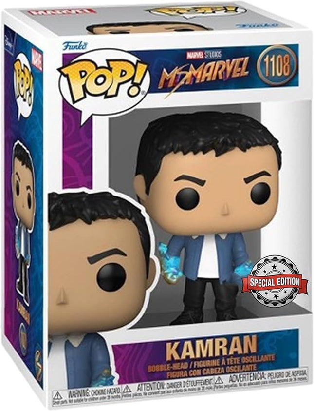 Funko POP! Marvel Kamran 1108 Ms. Marvel Special Edition New