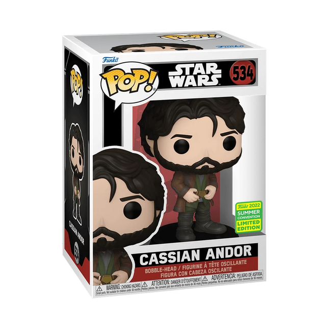 Funko POP! Star Wars Cassian Andor Vinyl Figure #534 New