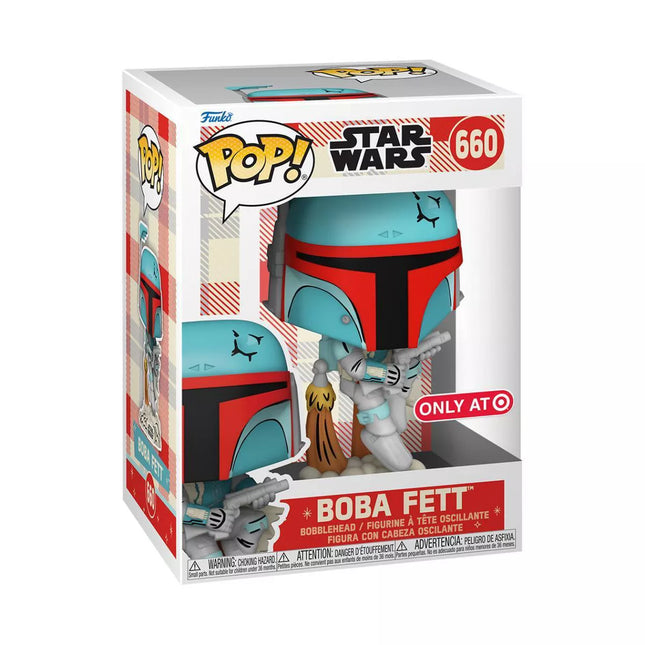 Funko POP! Star Wars: Disney 100 Retro Reimagined Boba Fett Figure (Target Exclusive) 660 New
