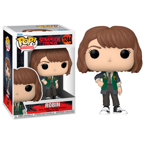 Funko POP! Stranger Things Robin 1244 Vinyl Figure New