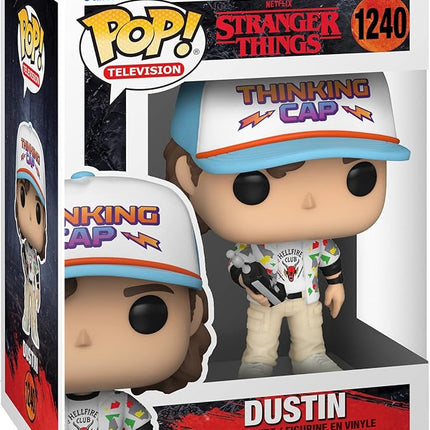 Funko Pop! TV: Stranger Things - Dustin Vinyl Figure 1240 New
