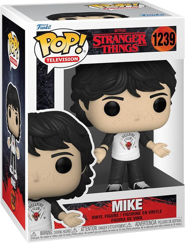 Funko Pop! TV: Stranger Things - Mike Vinyl Figure 1239 New
