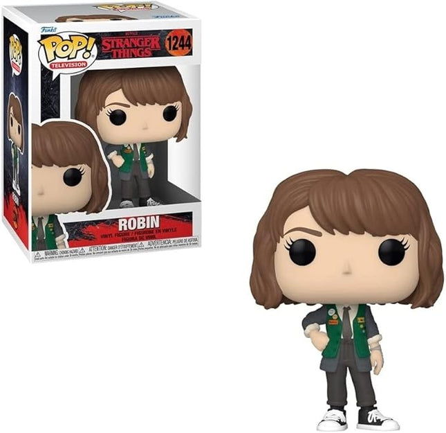 Funko Pop! TV: Stranger Things - Robin Vinyl Figure 1244 New