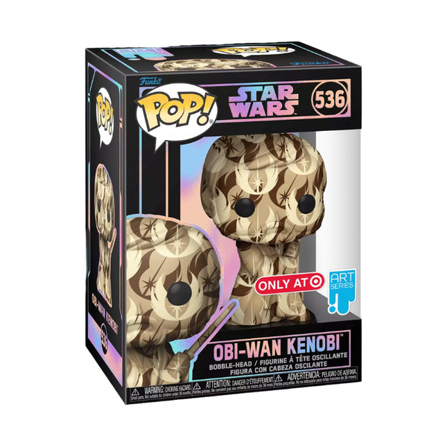 Funko Star Wars POP! Artist Series Obi-Wan Kenobi Exclusive Vinyl Figure #536 New
