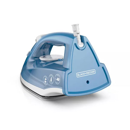 BLACK+DECKER Steam Iron - Open Box, White, 1200W