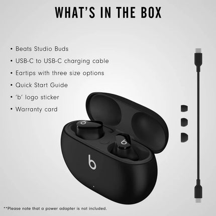 Beats Studio Buds True Wireless Noise Cancelling Bluetooth Earbuds | Open Box