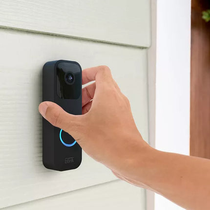 Blink Wi-Fi Video Doorbell - Black (New)